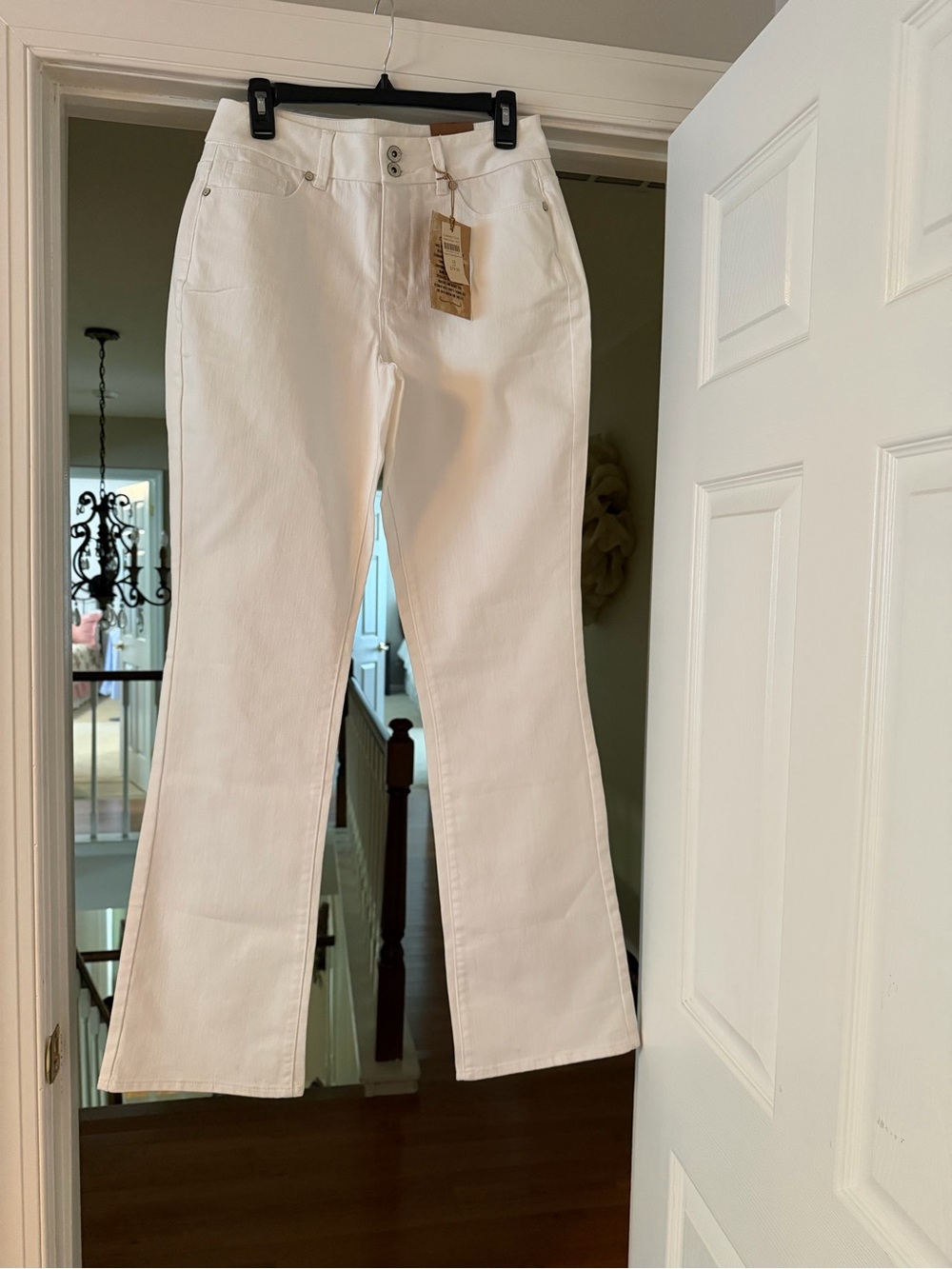 Coldwater Creek White Flare Jeans